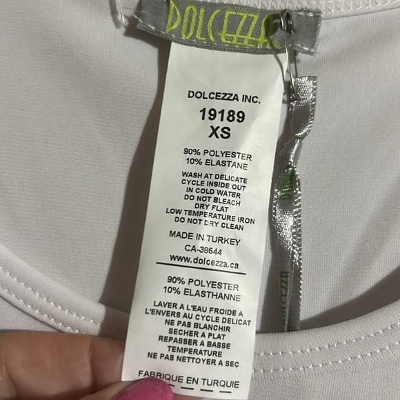 Elegant Dolcezza Black and Gray Floral Women's Top - Picture 2 of 6